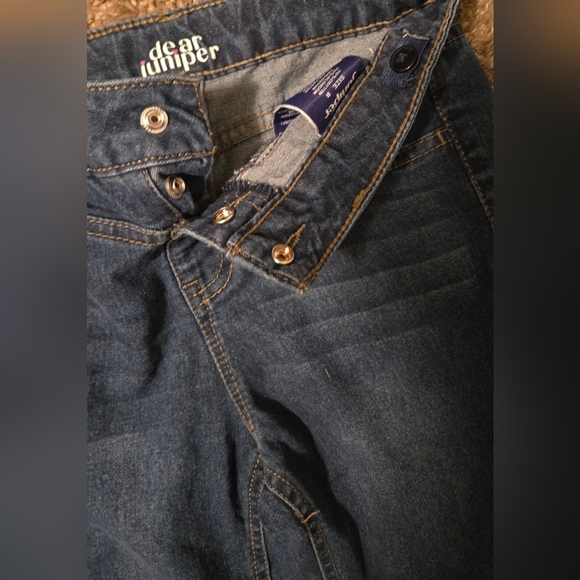 Girls Size 8 Classic Blue Denim Jeans Set Of 3 - Picture 6 of 12